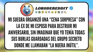 Mi SUEGRA Organizó una “Cena Sorpresa” con la EX de Mi Esposo para Destruir Mi Aniversario, Sin...