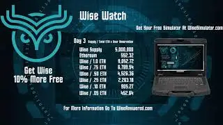 Wise Watch | Reservation Day 3 | Wise Token Liquidity Transformer Epoch