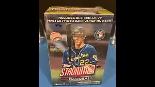 2021 Topps Stadium Club Baseball Blaster Box Premier!!!