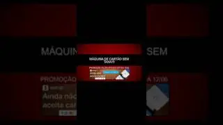 PROMO&Ccedil;&Atilde;O M&Aacute;QUINA DE CART&Atilde;O SEM TAXA SUMUP