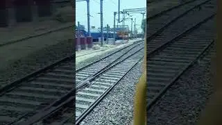 train arriving at Dhuri Junction#tranding #shorts #viralvideo #travel #train please like my video 🤗🤗