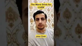 Worst drink for Liver #shorts #shortsfeed #health #wellness #usa #uk