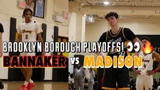 Benjamin Banneker Vs James Madison (2/10/25) |Brooklyn Borough Playoffs! 👀🔥|