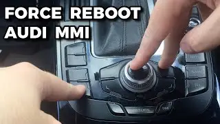 Как принудительно перезагрузить Audi MMI 2G 3G (A1 A4 A5 A6 A7 A8 Q3 Q5 Q7) сброс перезагрузки завис
