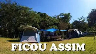 Acampando no Vapo Camping Ecopark - Área dos Lagos