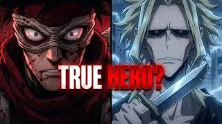 Hero Killer Stain meets Allmight 😬😱My Hero Academia S6 EP 25 4K