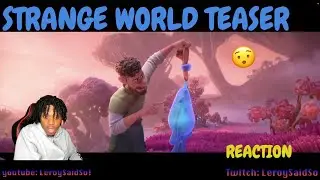 Strange World | Teaser Trailer | Walt Disney Animation Studios | reaction