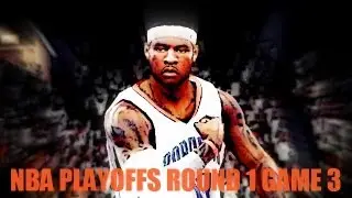 NBA 2k12 Мой игрок: плей-офф, раунд 1, игра 3 против Кармело Энтони и «Нью-Йорк Никс»