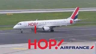 ✈FLIGHT REPORT✈ | Air France ( HOP !)| Embraer 190 | Düsseldorf - Paris Charles de Gaulle | Economy