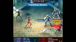 Marvel Avengers Alliance: Colleen Wing + Misty Knight Team-up (PvP)