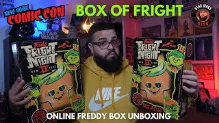 FINALLY got both BOX OF FRIGHTS in | Freddy Funko Unboxing | NYCC 2022