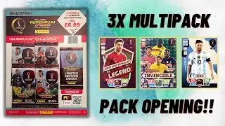 ROOKIE HIT! Panini Adrenalyn XL World Cup 2022 multipack opening!