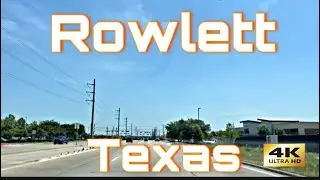 Rowlett, Texas - Dallas Suburb - City Drive Thru