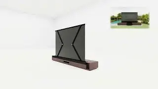 360-degree view video featuring the VIVIDSTORM Motorised Laser TV Cabinet Copenhagen!#cabinet