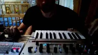 KORG Monologue. KORG Volca Sample. Teenage Engineering PO-28 Robot