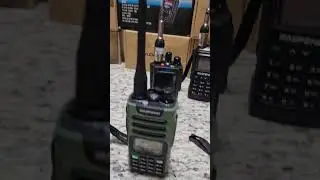 DUAL BAND VHF UHF AVIA&Ccedil;&Atilde;O ANTENA INOX UV17 PRO E RADTEL DMR SERGTEC ✅SIGA O CANAL✅MUITO OBRIGADO!