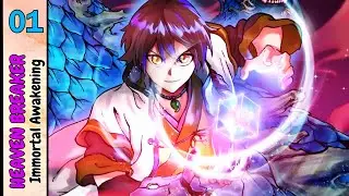 Heaven Breaker, Immortal Awakening | Episode 01 Explained in Hindi Dubbed ⚔️🔥 #manhwa