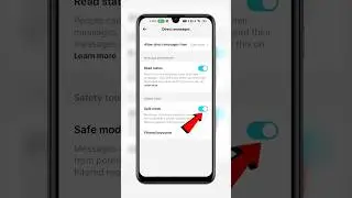 TikTok Message Safe Mode Kaise On Karen | How To Turn On TikTok Message Safe Mode #shorts