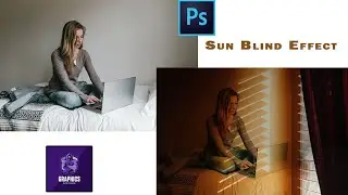 Sun Blind Effect 🔹 Adobe Photoshop Tutorial 🔹Photo Editing : Graphics Designer