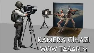 Pubg Mobile Wow Tasarım Dersi-73 [Kamera  cihazı detayli anlatım, Sinematik çekimler, pubg ]