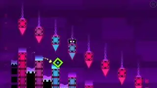 gane él último nivel de geometry Dash😎😎💯🥳