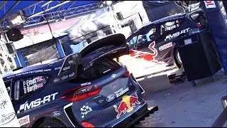 Rallye Monte-Carlo 2018 - Service Park - All WRC cars [HD]