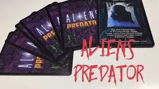 Alien Predator CCG collection purchase unboxing and review!
