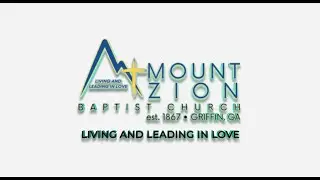 Welcome to Mount Zion Baptist Church| Guest Minister Joseph Parker| November 30, 2025.