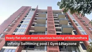 Bashundhara flat sale | Luxurious building | Ready flat for sale