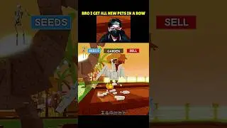Bro I Get All New Pet in a Row from Fall Egg at Grow a Garden