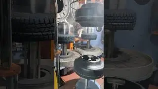 Tire Building# Tire vulcanization #industrialautomation#making process