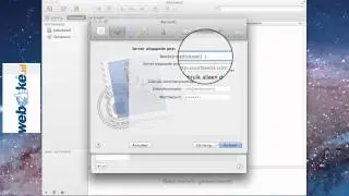 Web-Oke.nl Aanmaken email account in Apple Mail