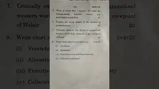 BSOC-133 Question paper dec-2022 in English