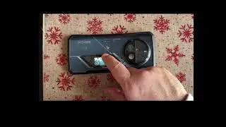 Doogee V40 Pro review: Small external display sample