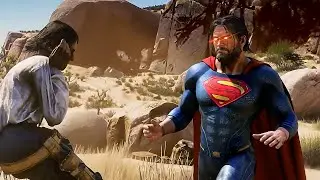 Superman Mod Gameplay in Red Dead Redemption 2 4k #rdr2 #superman