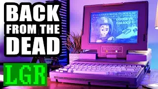 $3,000 Laptop from 1988 - The Odd Chaplet Halikan LA-30A