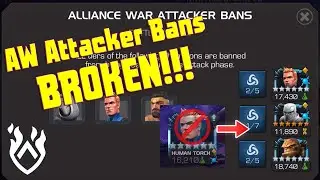 MCOC AW Attacker Bans Broken! 🪳