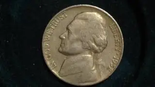 1952 Jefferson Nickel (Mintage 64 million)