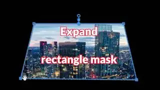 Resize rectangle mask in Adobe Premiere Pro whilst maintaining aspect ratio.