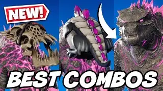 BEST COMBOS FOR *NEW* GODZILLA EVOLVED SKIN (C6S1 SECRET SKIN)! - Fortnite