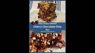 Ooey Gooey Oatmeal Cherry Chocolate Chip Bars Recipe