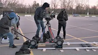 Proaim Quad Plus Doorway Dolly + Stream Tracks + Skate Boards + Heavy-Duty Hi-Hat Board | BTS Shots