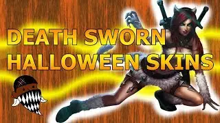 Death Sworn Zed Katarina and Zed Skins Harrowing 2017 - The League Of Legends Halloween