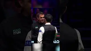 That was a winning shot | Even Ronnie showed respect 👏🎱 #snooker #englishsnooker  #viral