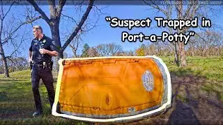 Golfer Traps Fleeing Suspect in Port-a-Potty &ndash; Caught on Bodycam!