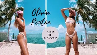 OLIVIA PONTON'S ABS AND BUTT WORKOUT l 10 MIN l Tik Tok Home Workout