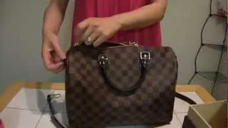 Louis Vuitton Speedy 30 Bandouliere Damier