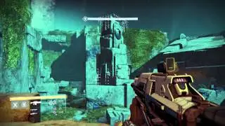 Destiny - The Black Garden: Scan Clusters To Activate Conflux (Open Door) Vex Combat Gameplay