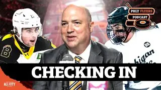 Checking on Flyers TOP prospects Porter Martone, Jett Luchanko, and more | PHLY Flyers Podcast
