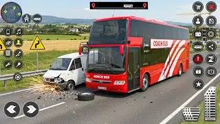 US Bus Simulator Part 2 - Offroad Bus Driving Challenge